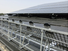 太陽光パネル設置屋根(積雪地域用)